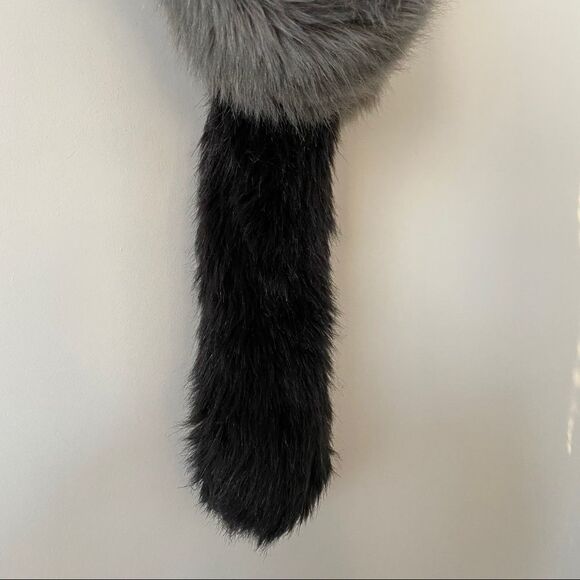 NWT-Charlotte Simone Popsicle Two-Tone Scarf Tail - Picture 5 of 7